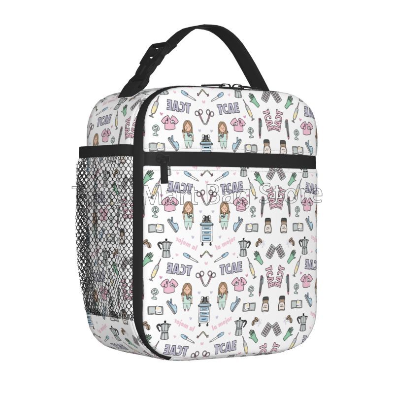 Tote Bag Sublimation - مخصص Enfermera En Apuros معاطف للأطباء