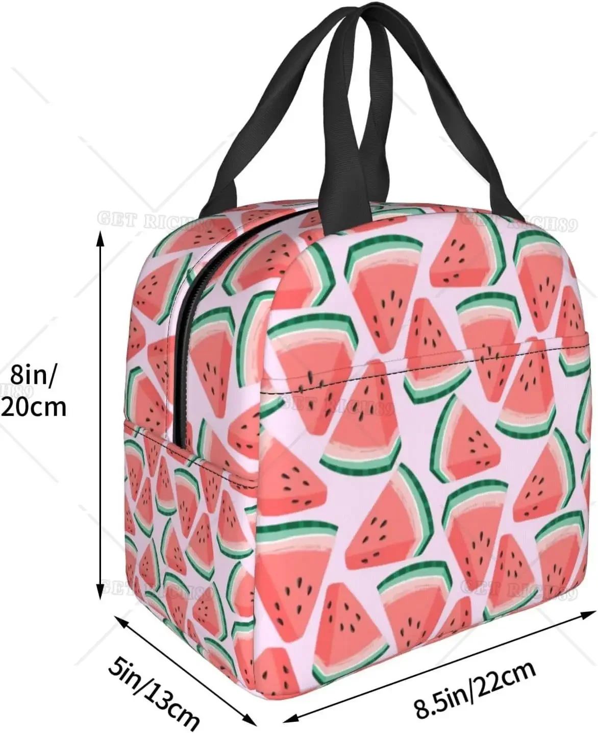 الكرتون البطيخ الكرز والأناناس - مراجعة Tote Bag Sublimation وسعره