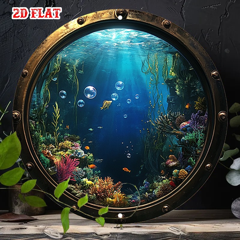 لافتة حائط معدنية عتيقة ريفية  - مراجعة Metal Photo Panel وسعره