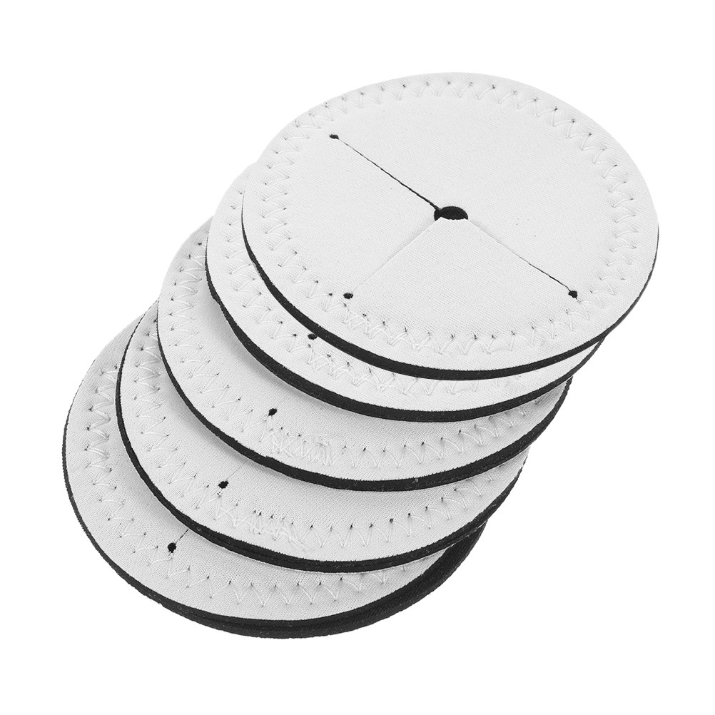 5 قطع من حاملات الأكواب البيضا - مراجعة Coaster Sublimation Blank وسعره