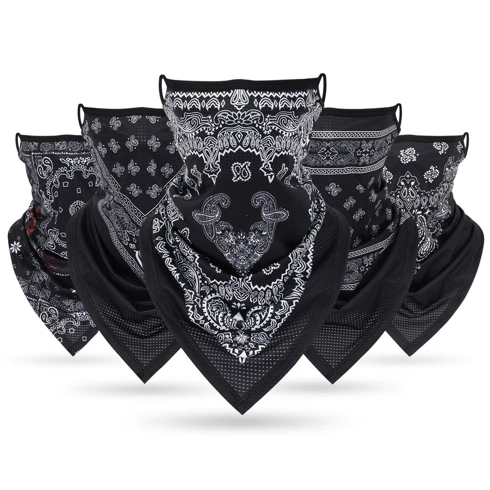 قناع باندونا متعدد الوظائف مع  - مراجعة Bandana Blank White وسعره
