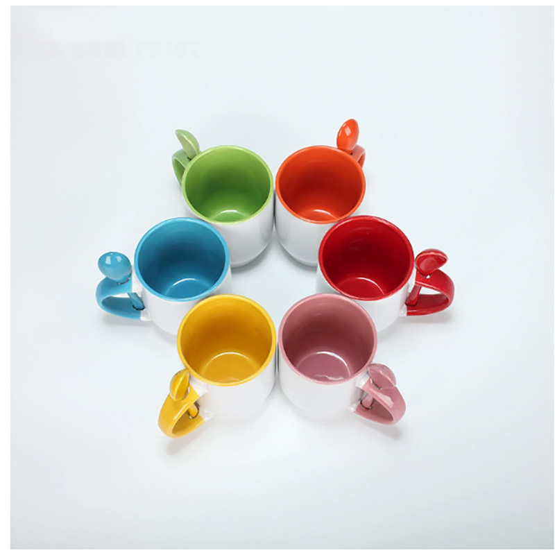 قطعتان من أكواب القهوة للطباعة - مراجعة Sublimation Mug White وسعره
