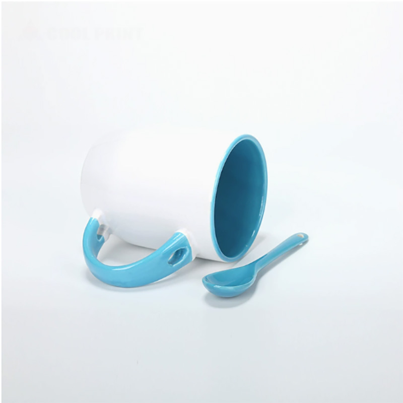 قطعتان من أكواب القهوة للطباعة - مراجعة Sublimation Mug White وسعره