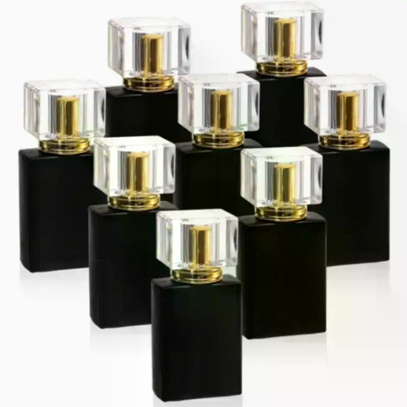 30/50 مللي زجاجة عطر سوداء لام - مراجعة Water Bottle Blank وسعره