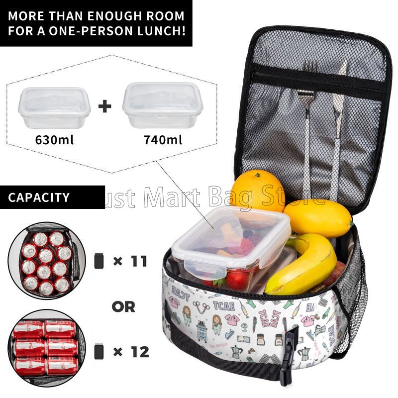 مخصص Enfermera En Apuros معاطف - مراجعة Tote Bag Sublimation وسعره